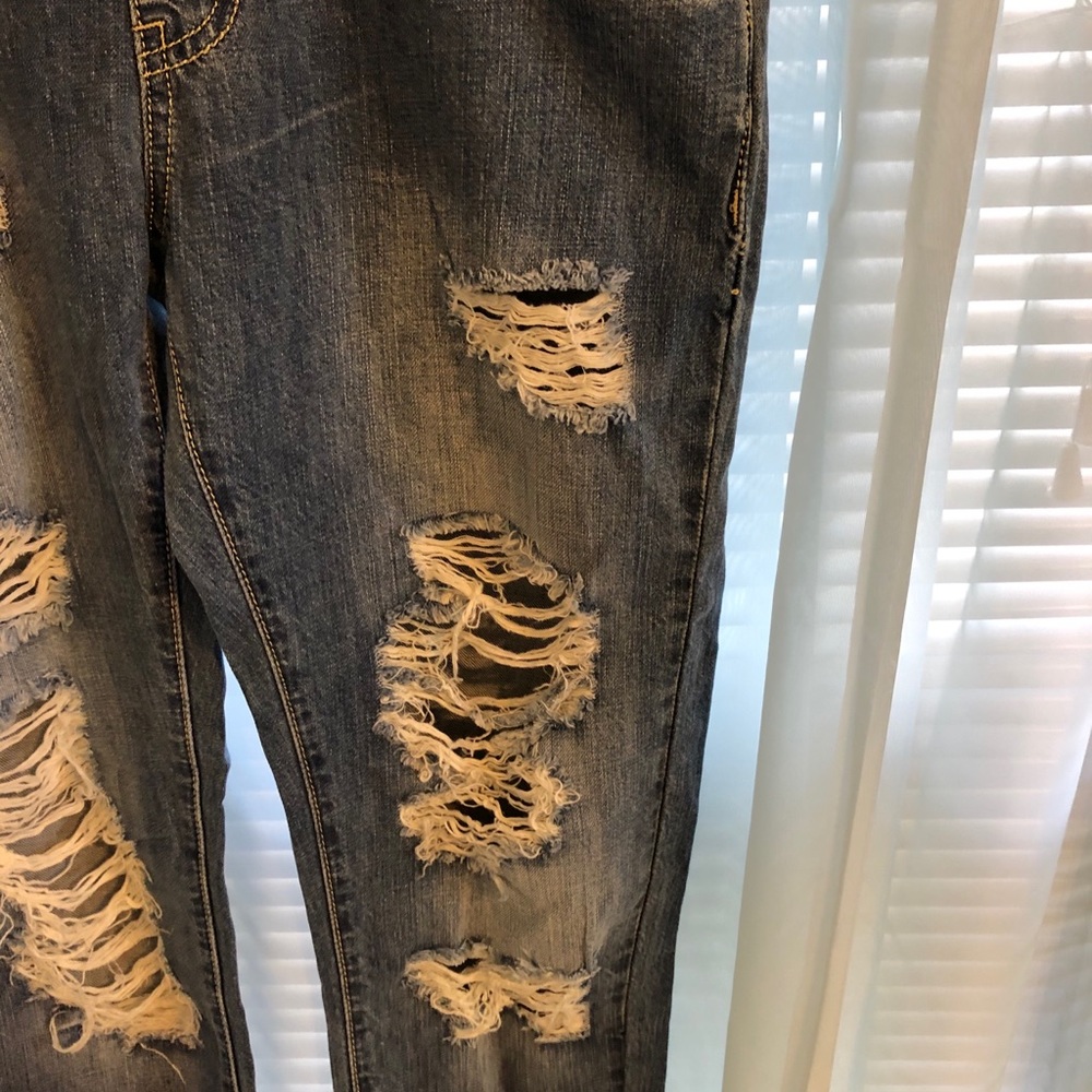 Machine Brand Denim Overalls - Picture 3 of 7